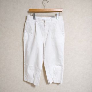 ヤエカ(YAECA)のYAECA CHINO CLOTH PANTS TAC STRAIGHT チノタックストレート 68651 サイズ30 パンツ ホワイト レディース ヤエカ【中古】3-0410M△(その他)