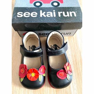 See Kai Run（シーカイラン）の花柄ストラップシューズ14.5cm(フォーマルシューズ)