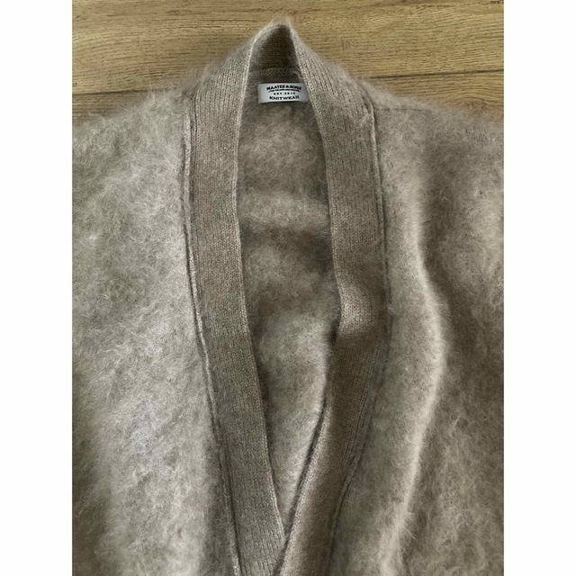 maatee&sons カシミヤ シャギー カーディガン ニット | www