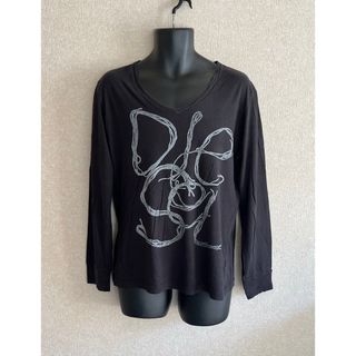 ディーゼル(DIESEL)のDIESEL COTTON V NECK CUT SEW SIZE M(Tシャツ/カットソー(七分/長袖))