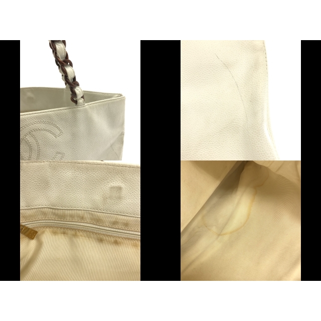 若者の大愛商品 CHANEL - CHANEL(シャネル) トートバッグ - 白 トート