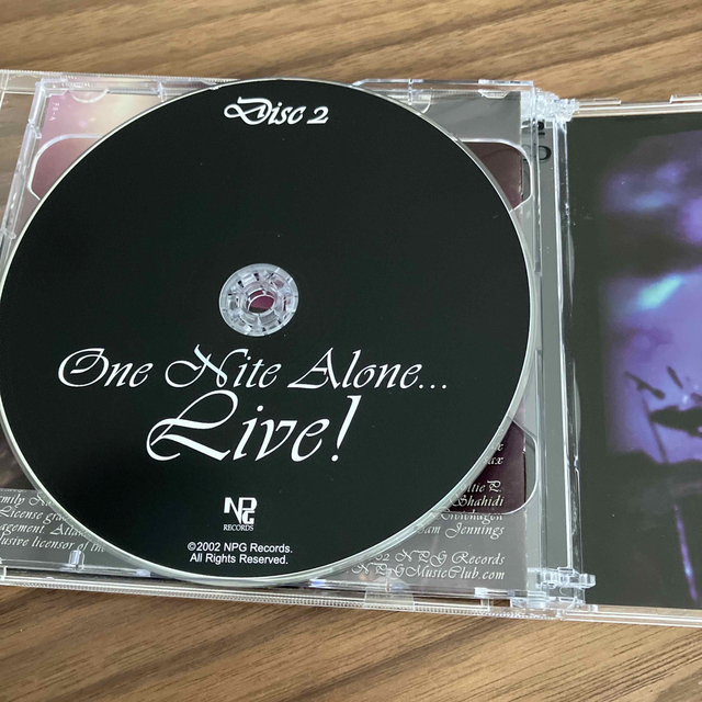 Prince(プリンス)のOne Nite Alone…Live! /Prince エンタメ/ホビーのCD(ポップス/ロック(洋楽))の商品写真