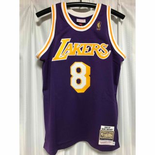 ミッチェルアンドネス(MITCHELL & NESS)のNBA LAレイカーズ コービーブライアント オーセンティックユニフォーム L①(バスケットボール)