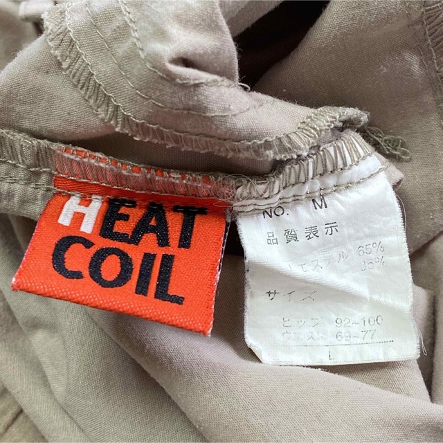 HEATCOIL　ハイウエスト カジュアル パンツ L ベージュ クロップド 春 レディースのパンツ(クロップドパンツ)の商品写真