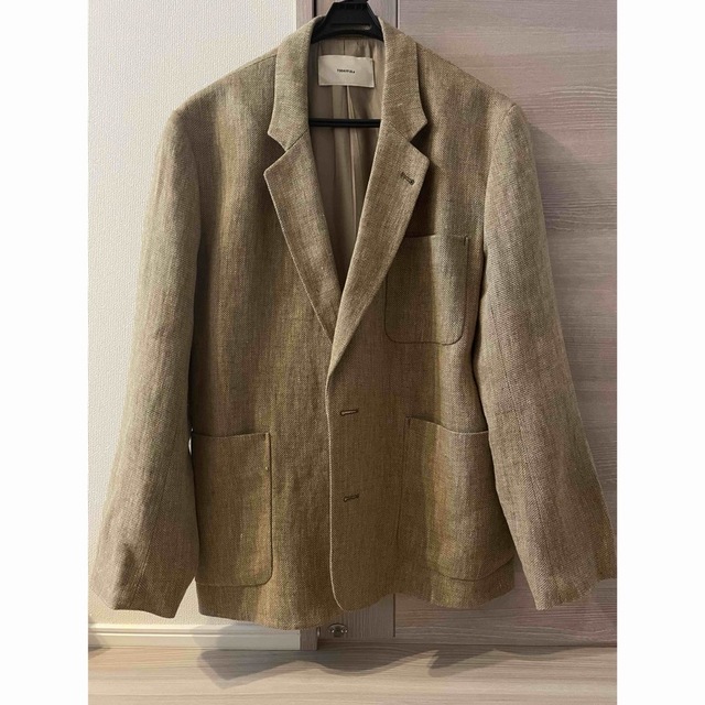 TODAYFUL Boyfriend Linen Jacket 38 ベージュ 【超特価sale開催】 www