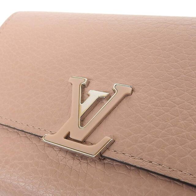 LOUIS VUITTON(ルイヴィトン)の【本物保証】 超美品 ルイヴィトン LOUIS VUITTON ポルトフォイユ カプシーヌコンパクト コンパクトウォレット 三つ折財布 ピンク M62156 レディースのファッション小物(財布)の商品写真