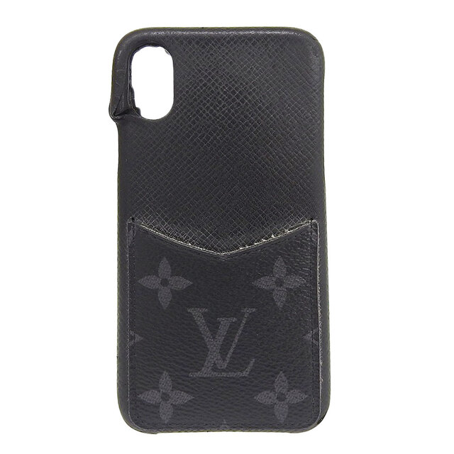 LOUIS VUITTON(ルイヴィトン)の【本物保証】 ルイヴィトン LOUIS VUITTON タイガ モノグラム エクリプス フォリオ バンパー X XS iPhoneケース スマホケース M67806 レディースのファッション小物(その他)の商品写真