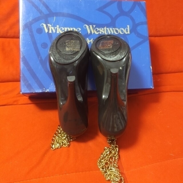 Vivienne Westwood(ヴィヴィアンウエストウッド)の最終値下げVivienneWestwood  アングロマニア×メリッサハイヒール レディースの靴/シューズ(ハイヒール/パンプス)の商品写真