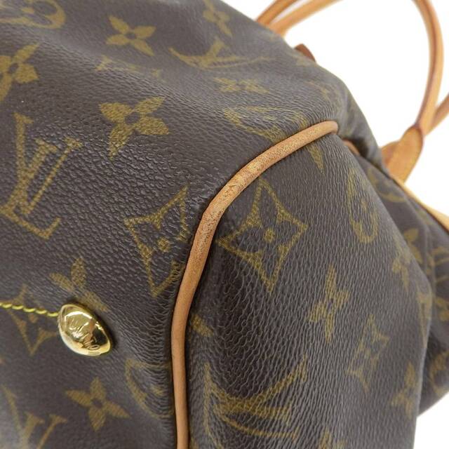 【本物保証】 布袋付 ルイヴィトン LOUIS VUITTON モノグラム ティヴォリGM ハンドバッグ トートバッグ ショルダーバッグ M40144