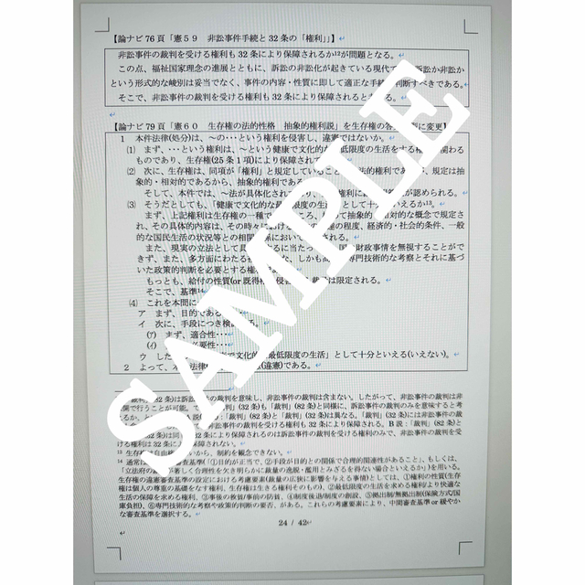 合格のために必要な知識を凝縮】 憲法 旧司予備新司完全整理・論証集＋