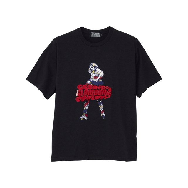 ヒステリックグラマー VIXEN GIRL刺繍 Tシャツ 黒S | www.innoveering.net