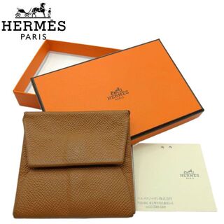 エルメス(Hermes)の人気　Hermes エルメス　バスティア　コインケース　財布　ゴールド　茶　C刻(財布)