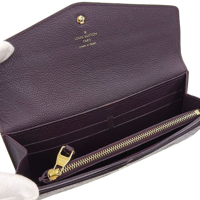 【本物保証】 箱・布袋・保付 超美品 ルイヴィトン LOUIS VUITTON モノグラムアンプラント ポルトフォイユ キュリユーズ 長財布 M60300