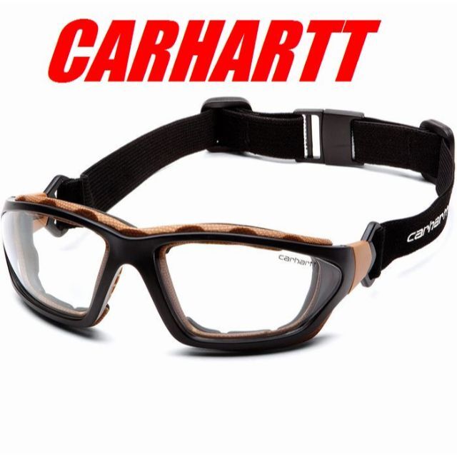 carhartt(カーハート)の新品★カーハート★セイフティアイウェア（クリアレンズ）送料無料 メンズのファッション小物(サングラス/メガネ)の商品写真