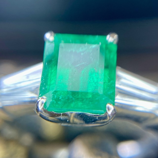 『専用です』天然エメラルド ダイヤモンド計1.467ct GRJコロンビア産証 3