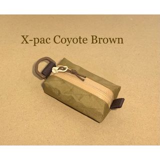 X-pacコヨーテブラウン小型ポーチ(登山用品)