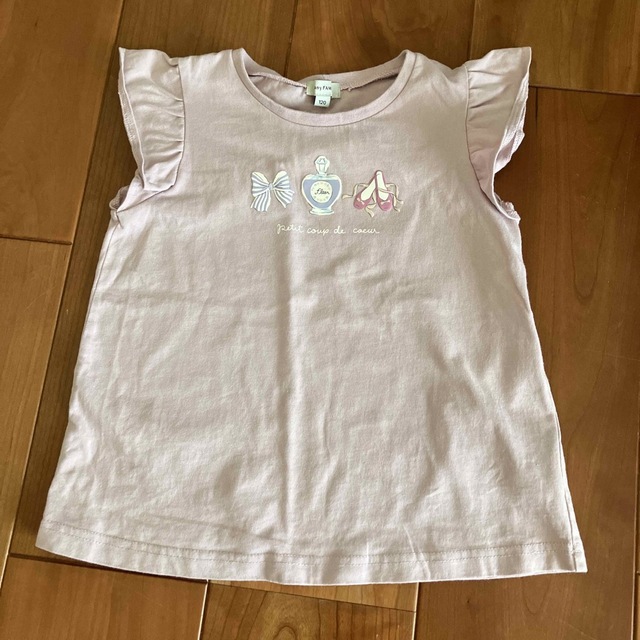 anyFAM(エニィファム)のanyFAM  夏物上下セット120 キッズ/ベビー/マタニティのキッズ服女の子用(90cm~)(Tシャツ/カットソー)の商品写真