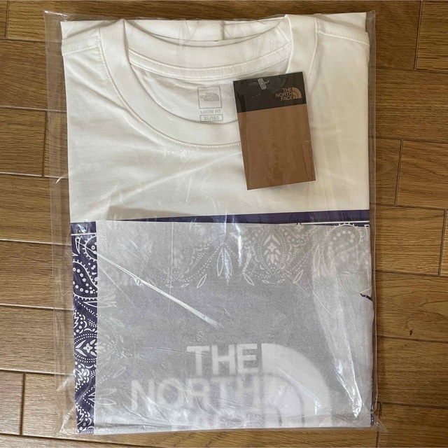THE NORTH FACE(ザノースフェイス)のノースフェイス　BIG LOGO BANDANA S/S R/TEE メンズのトップス(Tシャツ/カットソー(半袖/袖なし))の商品写真