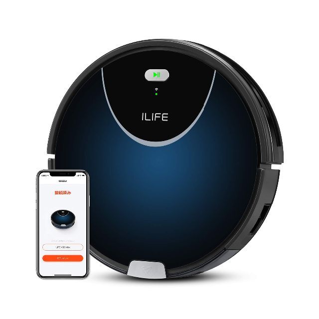 ILIFE(アイライフ) ロボット掃除機 お掃除ロボット 自動掃除機 750mL ...