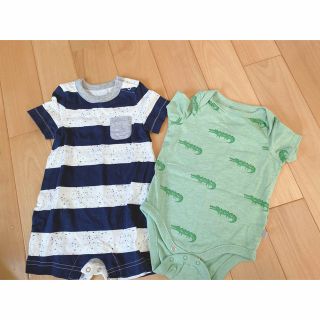 ベビーギャップ(babyGAP)のgap  3〜6month  ボディスーツ　カバーオール　60(肌着/下着)