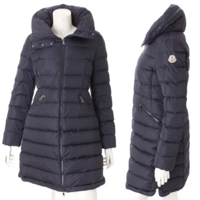 ☆新品・本物保証☆MONCLER FLAMMETTE ダウンコート L 紺色 ３