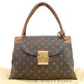 【本物保証】 布袋付 新品同様 ルイヴィトン LOUIS VUITTON モノグラム オランプ ハンドバッグ M40580