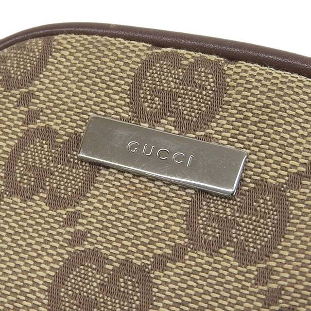 【本物保証】 箱付 グッチ GUCCI GGキャンバス 小物入れ タバコ入れ ポーチ シガレットケース ベージュ 74245 200047
