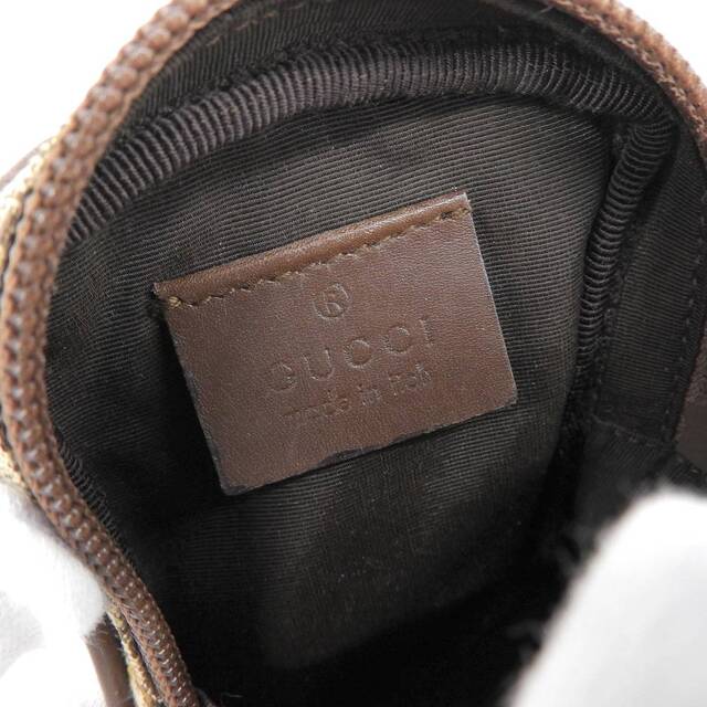 【本物保証】 箱付 グッチ GUCCI GGキャンバス 小物入れ タバコ入れ ポーチ シガレットケース ベージュ 74245 200047