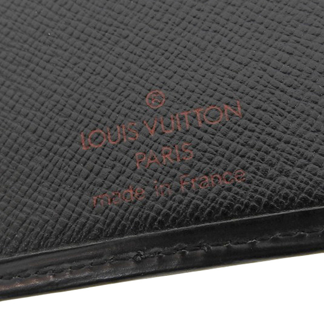 LOUIS VUITTON(ルイヴィトン)の【本物保証】 ルイヴィトン LOUIS VUITTON エピ ポルトカルト クレディ 円 二つ折り 長札入れ ノワール 黒 M63212 レディースのファッション小物(その他)の商品写真