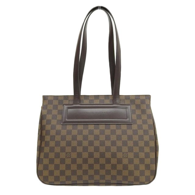 約35cm高さ【本物保証】 超美品 ルイヴィトン LOUIS VUITTON ダミエ パリオリPM トートバッグ エベヌ N51123