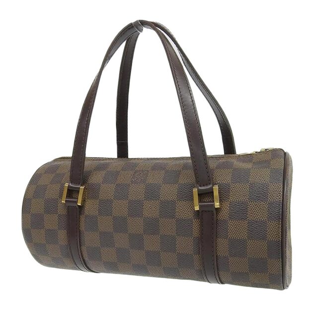 【本物保証】 ルイヴィトン LOUIS VUITTON ダミエ パピヨンPM 27 ハンドバッグ エベヌ N51304