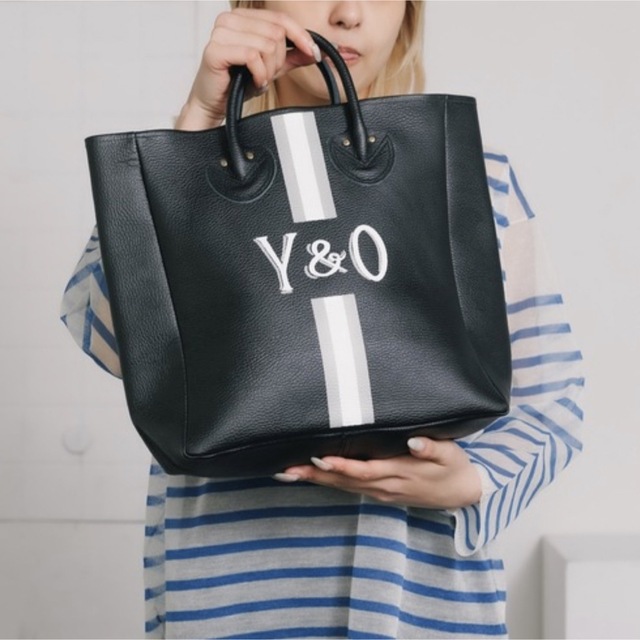 新品未使用】YOUNG&OLSEN レザー トートバッグ Mサイズ ブラック 結婚