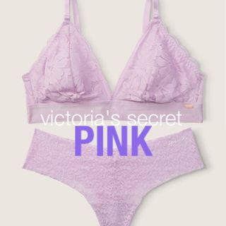 ヴィクトリアズシークレット(Victoria's Secret)のvictoria's secret PINK ブラレット&ソングショーツセット(ブラ&ショーツセット)