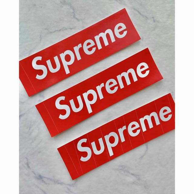 2023FW supreme ステッカー ”ミニボックスロゴ”３枚セット