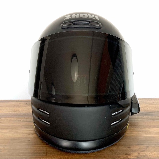 SHOEI(ショウエイ)のSHOEIグラムスター マットグレー Sサイズ B+COM SB6X セット 自動車/バイクのバイク(ヘルメット/シールド)の商品写真