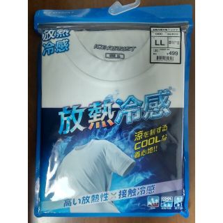 ワークマン(WORKMAN)の放熱冷感半袖Tシャツ　LL　ホワイト　ICE ASSIST(Tシャツ/カットソー(半袖/袖なし))