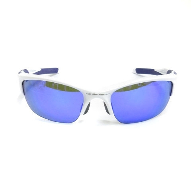 Oakley(オークリー)のオークリー ハーフジャケット サングラス 009153-06 ホワイト ■SM0 メンズのファッション小物(サングラス/メガネ)の商品写真