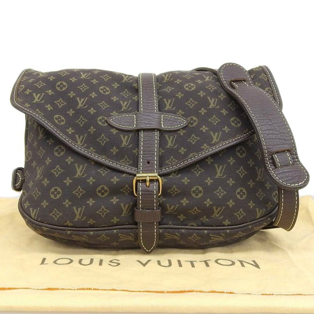 【本物保証】 布袋付 超美品 ルイヴィトン LOUIS VUITTON モノグラム ミニラン ソミュール30 ソーミュール30 ショルダーバッグ M95227