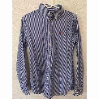 ポロラルフローレン(POLO RALPH LAUREN)のラルフローレン　シャツ　ストライプ　★美品(シャツ/ブラウス(長袖/七分))