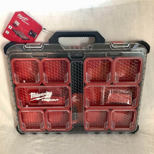 新品 Milwaukee パックアウト スリムオーガナイザー ブラック-