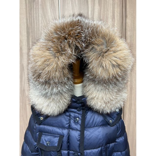 MONCLER - ☆新品・本物保証☆MONCLER HERMIFUR フォックスファー 3 紺 ...