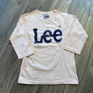 リー(Lee)の新品　キッズ　Lee  7分丈　ロンT カットソー　ピンク(Tシャツ/カットソー)