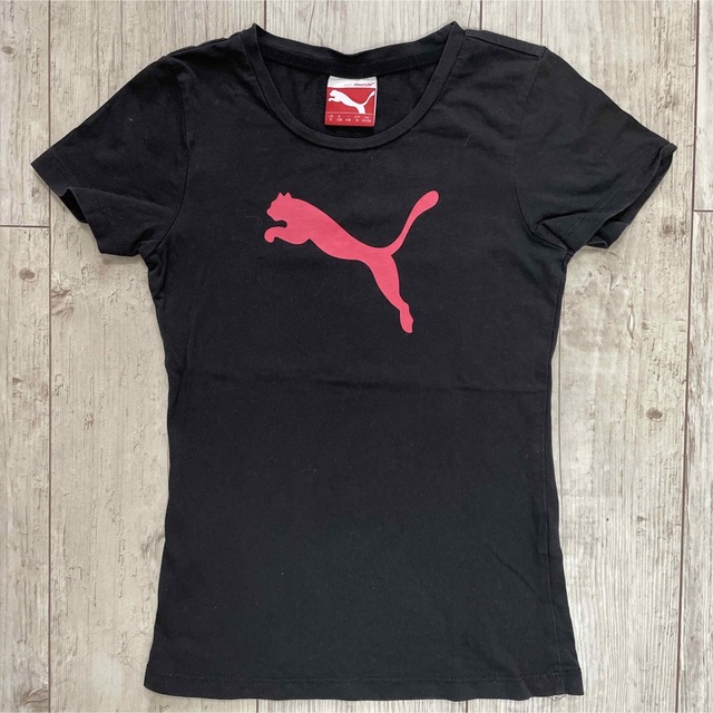 PUMA(プーマ)の【SALE】プーマ ロゴTシャツ　puma  キッズ/ベビー/マタニティのキッズ服女の子用(90cm~)(Tシャツ/カットソー)の商品写真