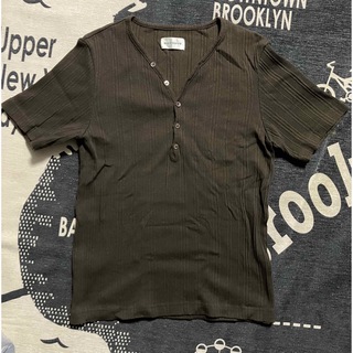 ボイコット(BOYCOTT)のBOYCOTT  半袖ヘンリーネックニット(Tシャツ/カットソー(半袖/袖なし))