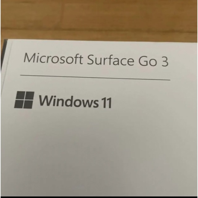 【新品　保証あり】surface go3 8VA00030 officeなし 2