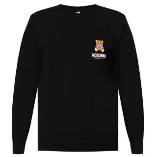 モスキーノ(MOSCHINO)の★最新作★新品未使用 MOSCHINO スウェット Ｌ　トレーナー 長袖Tシャツ(Tシャツ/カットソー(七分/長袖))