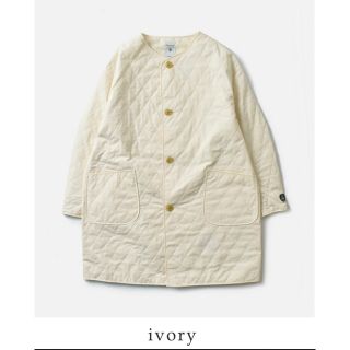 ORCIVAL - ORCIVAL オーシバル キルト キルティング ノーカラー コート