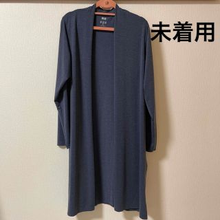 ユニクロ(UNIQLO)の最終値下げ★未着用★UNIQLO★UVカットロングカーディガン　ネイビー　XL(カーディガン)