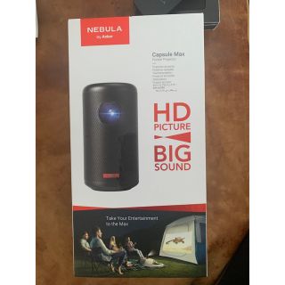 Anker - モバイルプロジェクター Nebula Capsule Max ブラックの通販