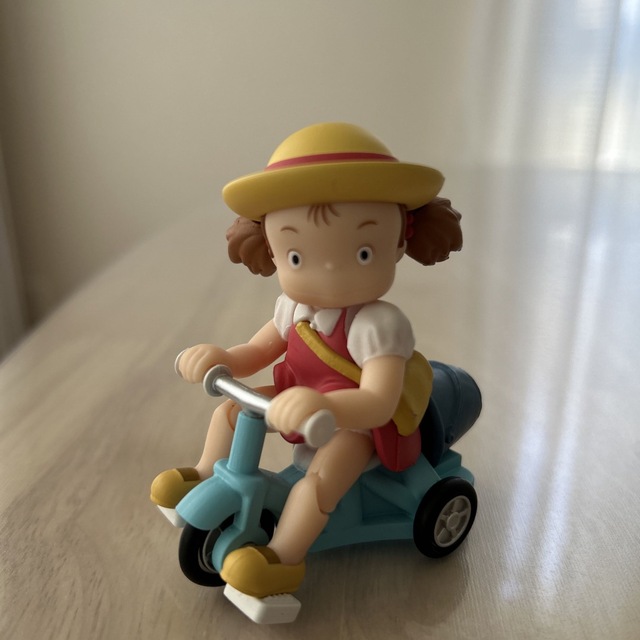 スタジオジブリ　となりのトトロ　メイちゃんの三輪車  エンタメ/ホビーのおもちゃ/ぬいぐるみ(キャラクターグッズ)の商品写真